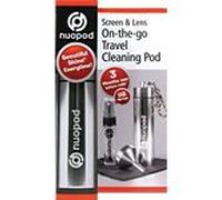 Confezione Nuopod per la pulizia da viaggio Antibatterico per Schermi e Lenti con gancio a clip per facilità di trasporto. Ideale per mantenere i tuoi dispositivi puliti ovunque tu sia. Ideale per mantenere i tuoi Smartphone, Laptop, Occhiali, Tablet senza macchia per tutto il giorno.
