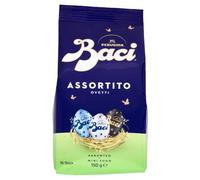Confezione Per Baci Perugina Assortito Ovetti Cioccolato Fondente e al Latte, Mini Uova, 150g,