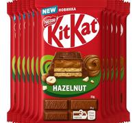Confezione per Nestlé Kit Kat Tavoletta al Gusto Nocciola, Cioccolato al Latte, 1 tavoletta da 99g, Novità Assoluta Europea