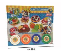 Confezione Plastilna Pasta da Modellare Piccolo Fornaio con Accessori tipo Didò