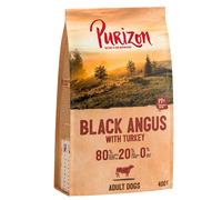 Prezzo speciale! Purizon alimenti senza cereali per cani - 400 g, Adult Black-Angus con Tacchino Crocchette