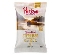 Confezione prova: Purizon Crocchette, Alimenti umidi e Snack per gatto - Mix crocchette: 100 g Pollo, 150 g Pollo e Salmone, 150 g Sterilised