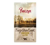 Confezione prova: Purizon Crocchette, Alimenti umidi e Snack per gatto - 5 g Snack Pollo con Pesce