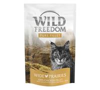 Confezione prova! Wild Freedom Crocchette, Umido & Snacks - Fillet snack al Pollo 100 g