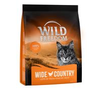 Confezione prova! Wild Freedom Crocchette, umido e snack per gatti - 400 g crocchette "Wide Country" Pollame