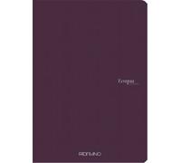 Confezione Pz 5 Maxiquaderno Ecoqua A4 5mm 40fg 90gr Vino