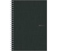 Confezione Pz 5 Maxiquaderno Ecoqua A4 5mm Spirale 70fg 90gr Nero