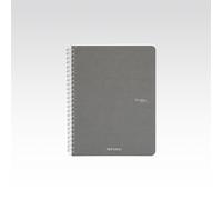 Confezione Pz 5 Quaderno Ecoqua A5 1r Spirale 70fg 90gr Antracite