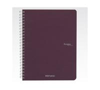 Confezione Pz 5 Quaderno Ecoqua A5 1r Spirale 70fg 90gr Vino