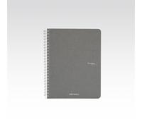 Confezione Pz 5 Quaderno Ecoqua A5 5mm Spirale 90gr 70fg Antracite