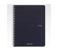 Confezione Pz 5 Quaderno Ecoqua A5 5mm Spirale 90gr 70fg Dark Blue