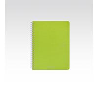 Confezione Pz 5 Quaderno Ecoqua A5 5mm Spirale 90gr 70fg Lime