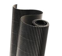Confezione Pz 5 Rotolo Cartone Ondulato Gr.300 Cm.50x70 29-Nero | Canson