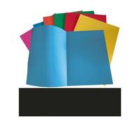 Confezione Pz 50 Cartellina Semplice 25x34cm 200gr Luce Nero