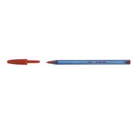 Penna a sfera con cappuccio Cristal Soft punta 1.2mm rosso Bic conf. 50 pezzi