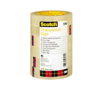 Confezione Pz 8 Nastro Adesivo Serie 550 19mmx66mt | Scotch
