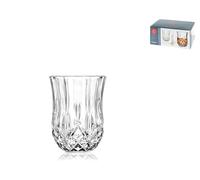 Confezione Rcr 6 bicchieri in vetro opera liquore Cl 6