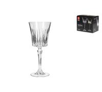 Confezione RCR di 6 calici in vetro modello timeless con capacità di cl 23