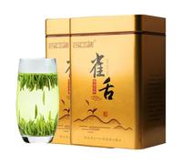 Confezione regalo Cina Tè verde lingua di passero biologico Jin Tan Que She raccolto a mano 50g