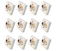 Confezione Regalo Cioccolato Natalizio Da 12 Confezione Carta Da 12 Slot Caramelle Per Biscotti Per La Celebrazione Del Matrimonio Scatola Cioccolato