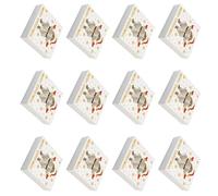 Confezione Regalo Cioccolato Natalizio Da 12 Confezione Carta Da 12 Slot Caramelle Per Biscotti Per La Celebrazione Del Matrimonio Scatola Cioccolato