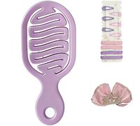 Confezione regalo con pettine a cuscino, piccolo set portatile massaggia il cuoio capelluto, aggiunge pettini volumizzanti e leviganti per lo styling dei capelli, pettini da massaggio a cuscino d'aria