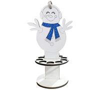 Confezione Regalo Distributore di Soldi, Scaffale per Biglietti Vacanze con 10 Fori | Ornamenti per Borsa Regalo Argento per la Casa per Adulti e, Pupazzo di neve, Se référer au descriptif,