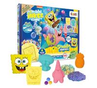 Confezione Regalo INKEE SPONGE BOB - Set da Bagno per Bambini - 7 Additivi, Palline SpongeBob e Sali Con Olio di Avocado + Accessorio