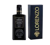Confezione Regalo Olio Extra Vergine di Oliva Biologico Lorenzo N° 1, DOP Valli Trapanesi 500 ml