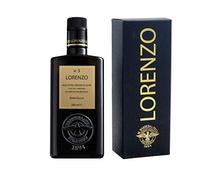 Confezione Regalo Olio Extra Vergine di Oliva Biologico Lorenzo N° 3, DOP Val di Mazara 500 ml