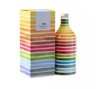 Confezione Regalo Orcio in Ceramica Arcobaleno con Olio Extra Vergine di Oliva Muraglia 500 ml