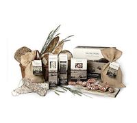 Confezione regalo "Pane e Salame", cesto gastronomico per gli amanti del più classico dei salumi stagionati, Salumi Pasini