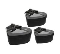 Confezione regalo per San da 3 pezzi: a forma di cuore, multiuso per