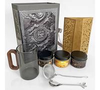 Confezione regalo per un papà di infero, regalo per nonno, 3 tè premium - Tazza - Infusore - Piccolo cucchiaio - Idea regalo Natale, compleanno, festa del nonno - Tettete