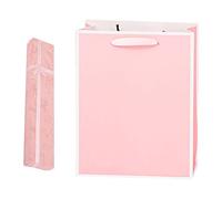 Confezione Regalo Rettangolare e Sacchetto, Scatola Per Gioielli e Collane - Presentazione in Carta