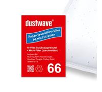 Confezione risparmio - 10 sacchetti per aspirapolvere adatti per Hoover - TW 1750 Sprint aspirapolvere di marca Dustwave® - Made in Germany + microfiltro incluso