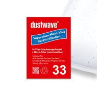 Confezione risparmio - 10 sacchetti per aspirapolvere adatti per New Pool - Colourful 1300 E Golf Aspirapolvere - Dustwave® - Sacchetti per aspirapolvere di marca / Made in Germany + micro filtro