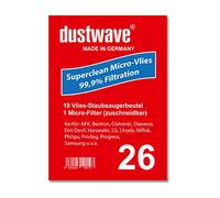 Confezione risparmio - 10 sacchetti per aspirapolvere Dirt Devil - M 8424 Maxima - Dustwave® sacchetto di marca Made in Germany + micro filtro