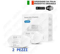 CONFEZIONE RISPARMIO: 2x Meross Smart WiFi Switch MSS710 per Google no Homekit