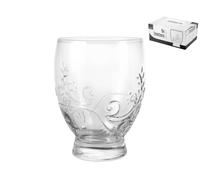 Confezione Royal Leerdam di 6 bicchieri in vetro trasparente con capacità fino