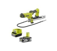 Confezione RYOBI ingrassatore 18V R18GG-0 - 1 batteria 2,5Ah - 1 caricatore rapido - RC18120-125