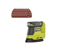 Confezione RYOBI - Levigatrice triangolare RPS18-0 - 18V OnePlus - senza batteria e caricabatterie - Set di 10 fogli abr