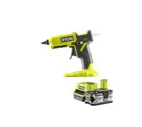 Confezione RYOBI Pistola per colla a 2 temperature 18V OnePlus RGL18-0 - 1 Batteria 4.0Ah - 1 Caricatore rapido RC18120-