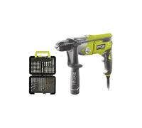 Confezione RYOBI RPD1200-K Trapano a percussione - 1200W - Set di 60 accessori - RAK60DDF