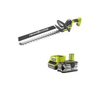 Confezione RYOBI Tagliasiepi 18V OnePlus Brushless LINEA 45 cm RY18HT45A-0 - 1 Batteria 5.0Ah - 1 Caricabatterie rapido