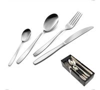 Confezione salvaspazio 24 pezzi coltello economico Wind, Acciaio 18/0 Acciaio 18/0 Nichel Free, spessore 2 mm mm cromo