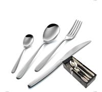 Confezione salvaspazio 24 pezzi Griffe, Acciaio inox 18.10 (AISI304) , spessore 3.0 mm cromo