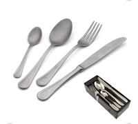 Confezione salvaspazio 24 pezzi Impero Retro, Acciaio inox (Aisi 304) vintage cromo