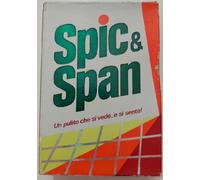 Confezione Sapone in Polvere Spic & Span per Pavimenti e Superfici Vintage