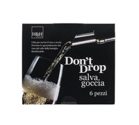 Confezione Sei Dischi Flessibili In Alluminio Salvagoccia, Don'T Drop